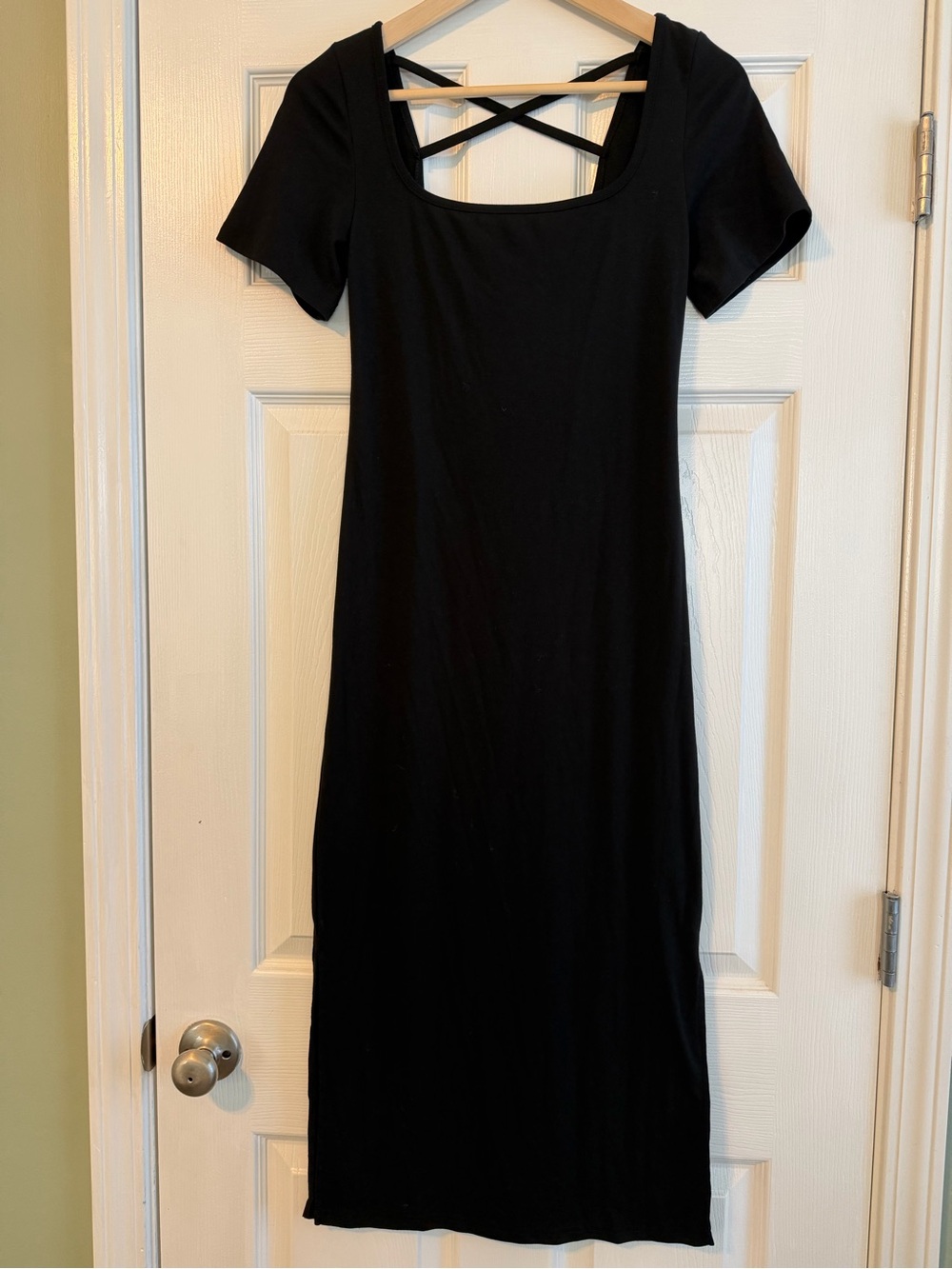 SHEIN Crisscross back dress